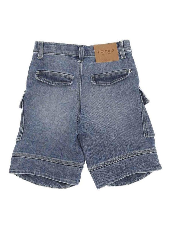 DONDUP: トラウザーショーツ online - ショートパンツ - ブルー