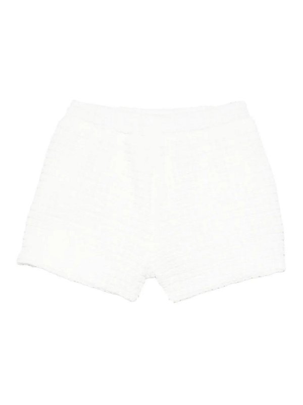 DOUUOD: Hosen Shorts - Shorts - Weiß