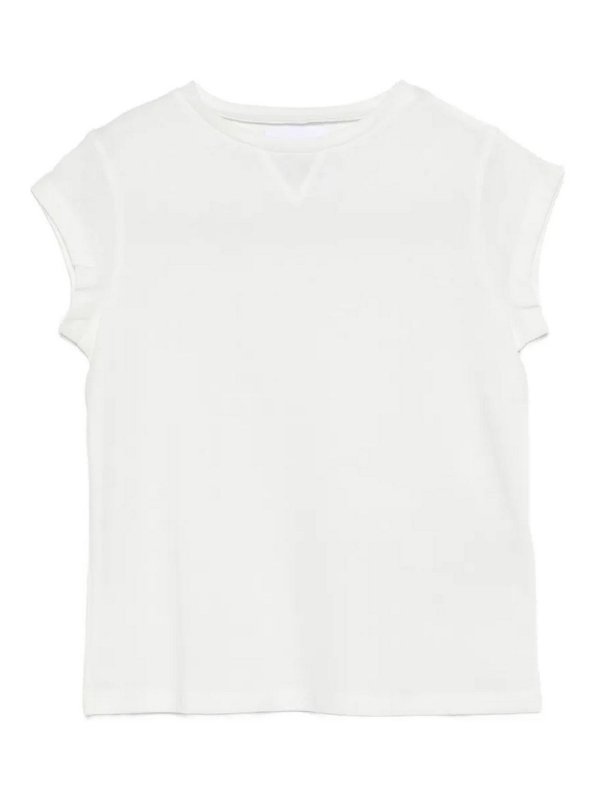 DOUUOD: t-shirt - T-Shirt Basic Bianca