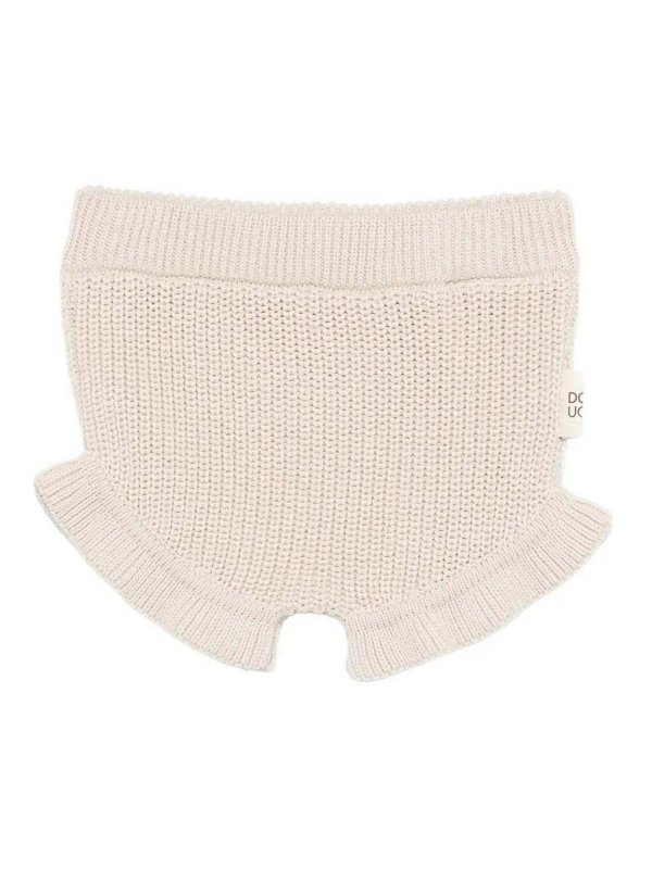 DOUUOD: Trousers Shorts - Beige Thread Shorts