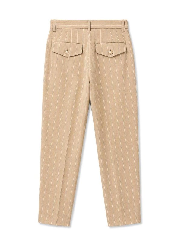 ELEVENTY: casual trousers online - Striped Trousers