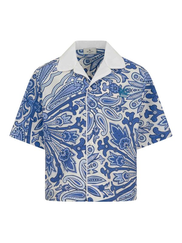 ETRO: Chemises - Chemise - Bleu Clair