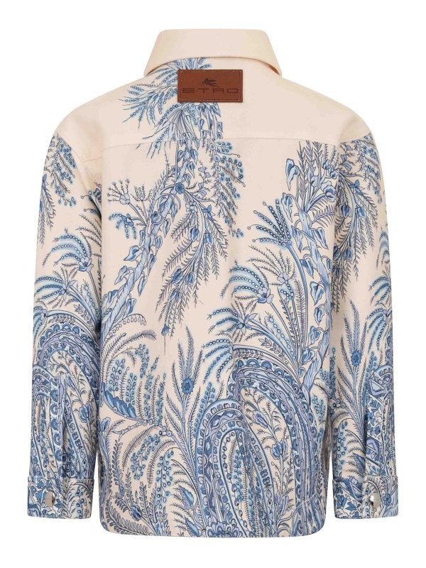 ETRO: Casualjacken online - Casualjacke - Hellblau