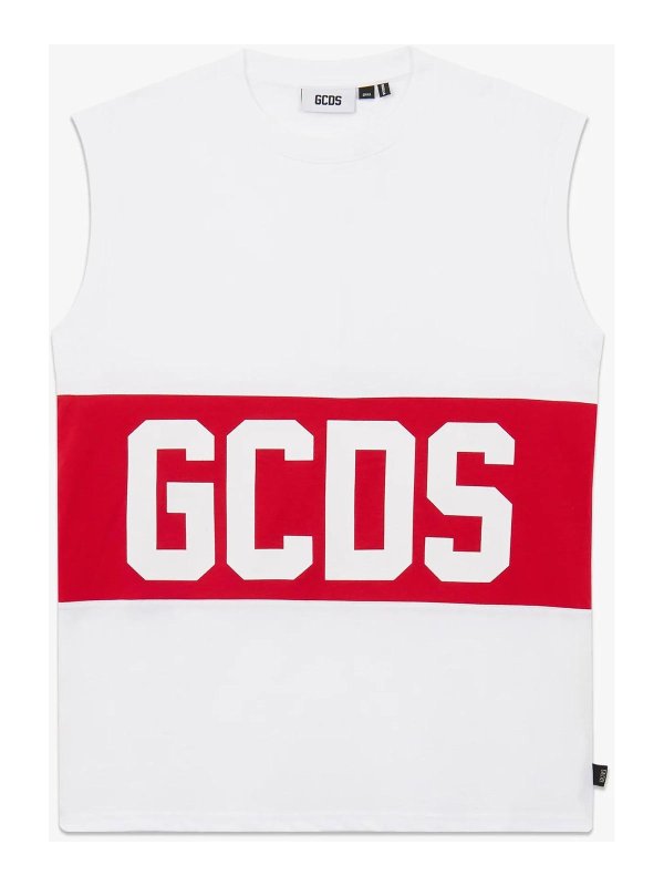 GCDS: Tops und Tank Tops - Top - Weiß