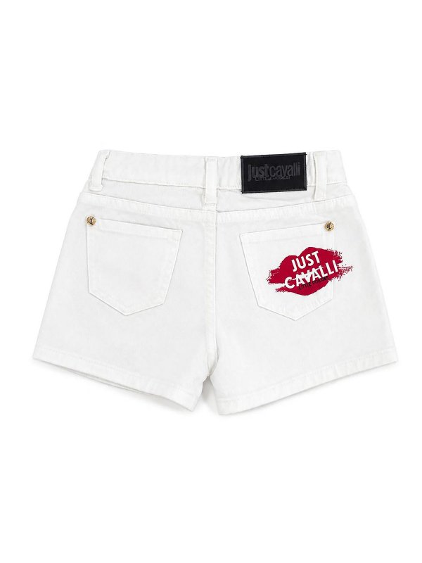 JUST CAVALLI: トラウザーショーツ online - ショートパンツ - 白
