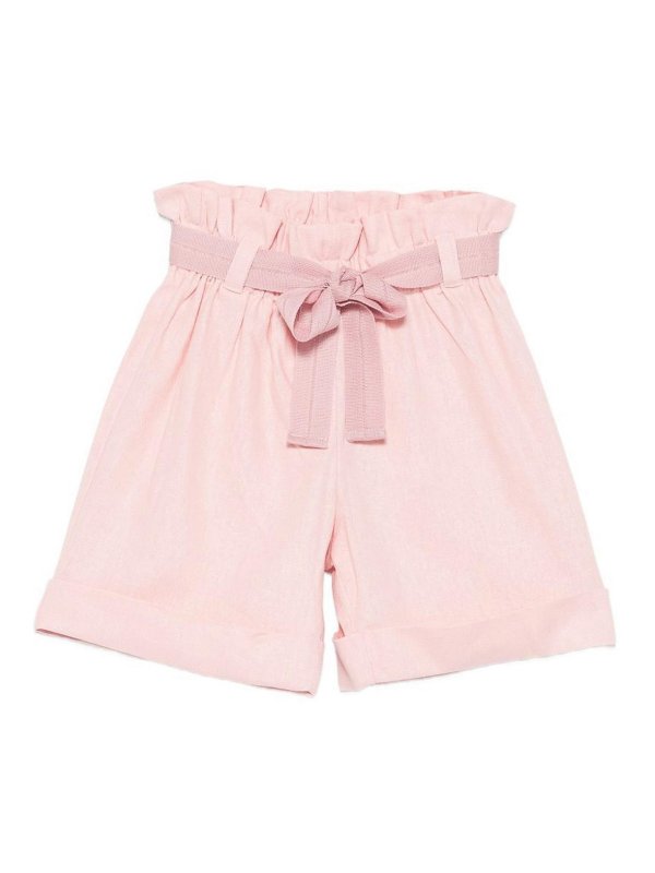 LA STUPENDERIA: Hosen Shorts - Shorts - Nude