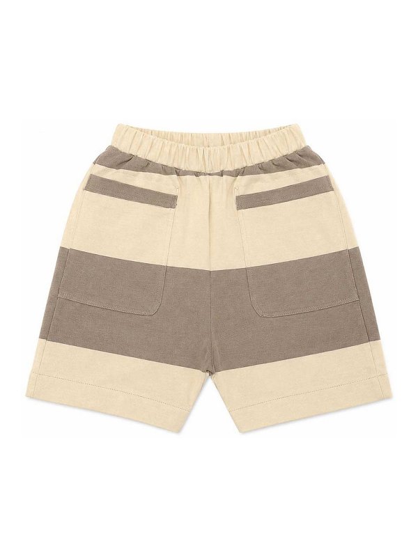 MINIMù: pantaloni shorts - Bermuda A Righe