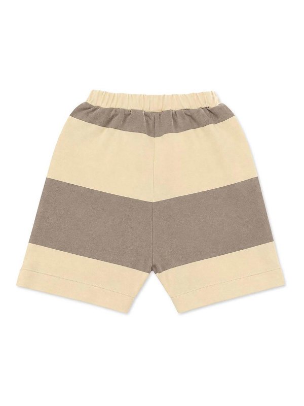MINIMù: pantaloni shorts online - Bermuda A Righe