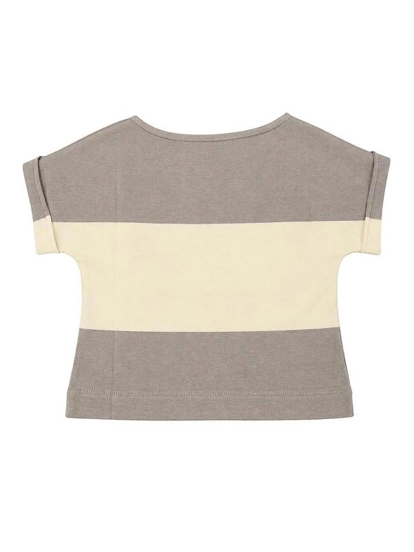 MINIMù: t-shirt online - T-Shirt Con Risvolto