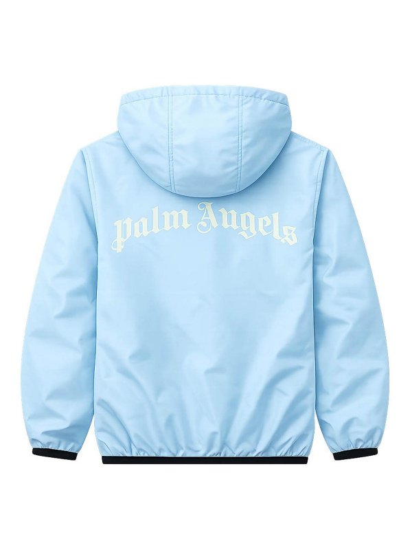 The Best Shops Palm Angels: カジュアルジャケット - カジュアルジャケット - ライトブルー