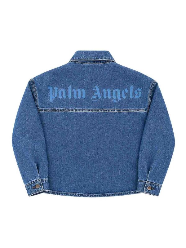 Palm Angels: シャツ online - シャツ - ブルー