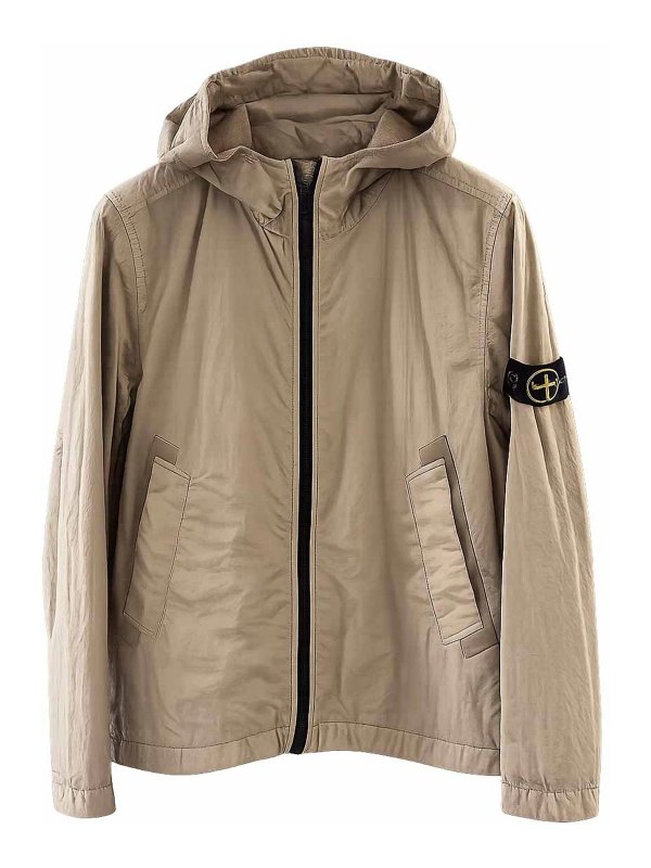Stone Island Junior: カジュアルジャケット - カジュアルジャケット - ブラウン
