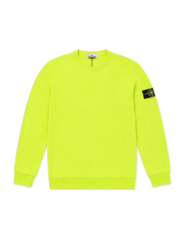 Stone Island Junior: スウェット＆セーター - スウェットシャツ/セーター - イエロー