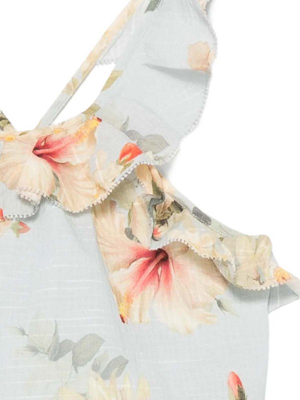 The Best Shops ZIMMERMANN: トップス＆タンクトップ - トップ/タンクトップ - ブルー