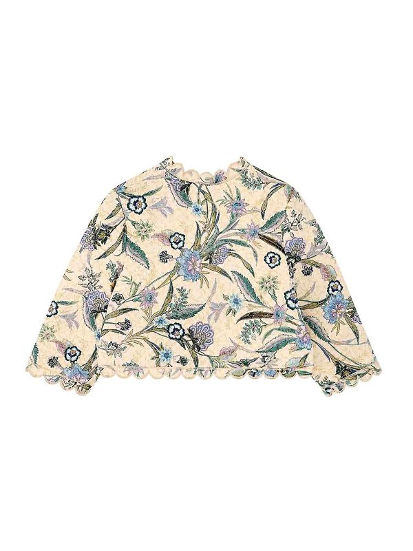 ZIMMERMANN: casual jackets online - Printed Jacket