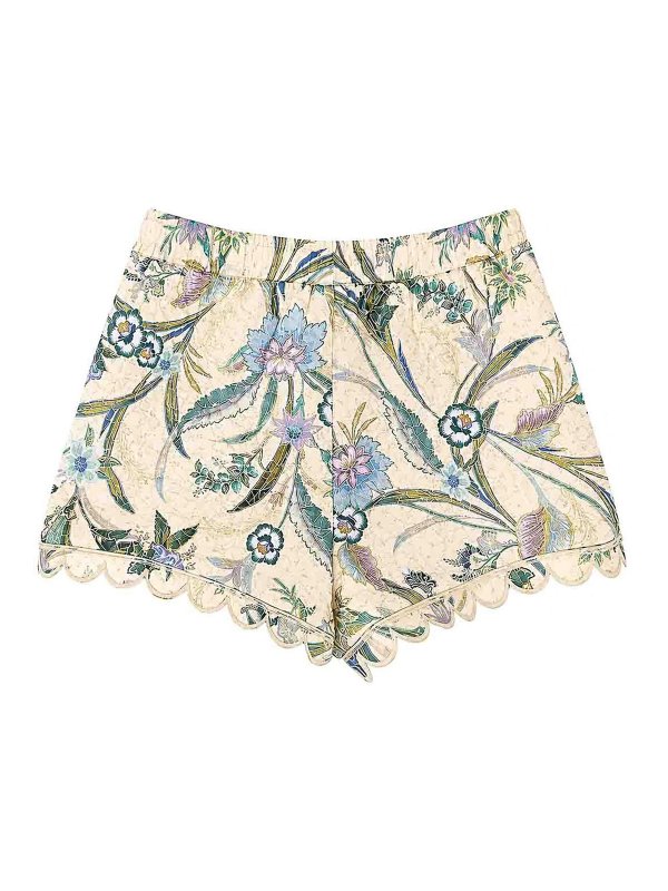 ZIMMERMANN: トラウザーショーツ online - ショートパンツ - クリーム