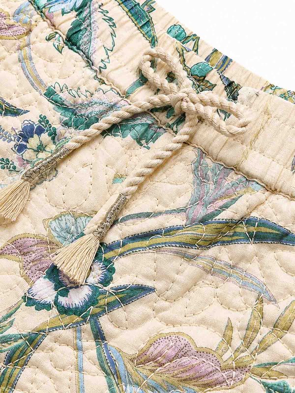 The Best Shops ZIMMERMANN: トラウザーショーツ - ショートパンツ - クリーム