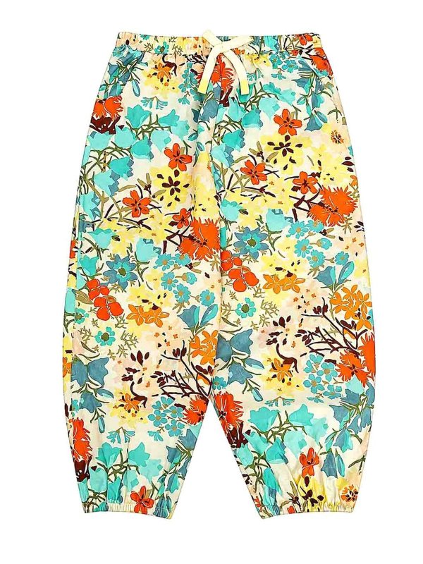 ZIMMERMANN: casual trousers - Flowered Trousers