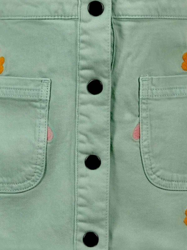 The Best Shops STELLA McCARTNEY: ニーレングスドレス - 膝丈ドレス - 緑