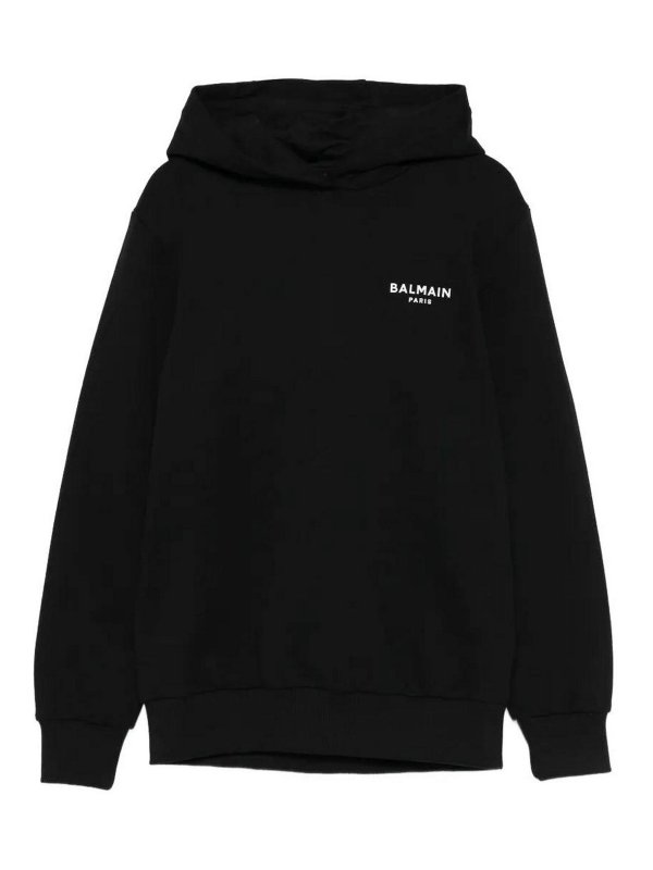 Balmain: スウェット＆セーター - スウェットシャツ/セーター - 黒