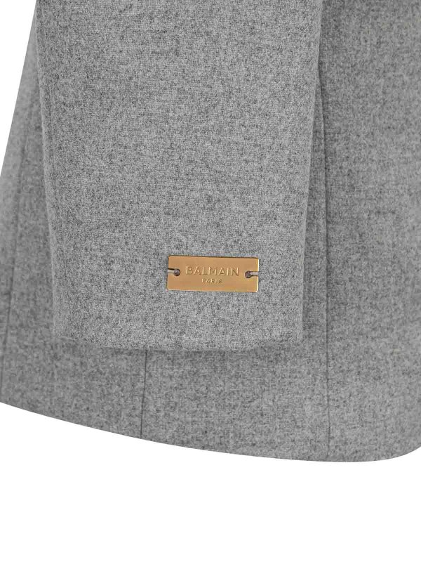The Best Shops Balmain: Vestes de costume - Blazer - Gris