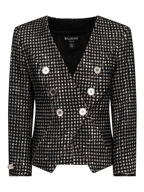 Balmain: ブレザー - ブレザー - 黒