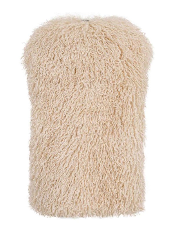 Balmain: Westen online - Weste - Creme