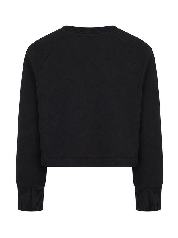 Balmain: Sweatshirts und Pullover online - Sweatshirt - Schwarz