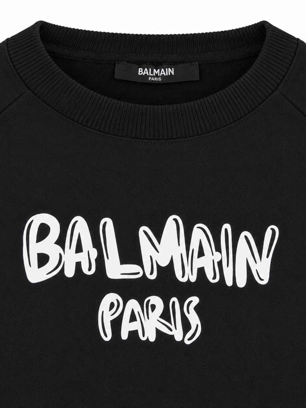 The Best Shops Balmain: Sweatshirts und Pullover - Sweatshirt - Schwarz