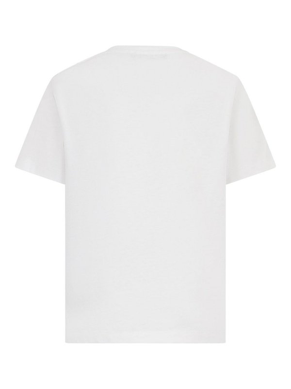 Balmain: Camisetas online - Camiseta - Blanco
