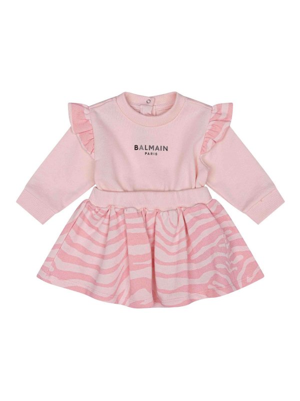 Balmain: スウェット＆セーター - スウェットシャツ/セーター - ヌードカラー