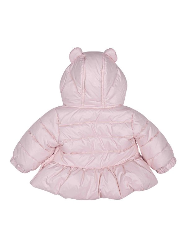Balmain: padded jackets online - Down jacket with hood