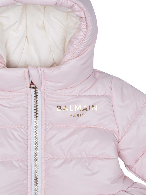 The Best Shops Balmain: padded jackets - Down jacket with hood
