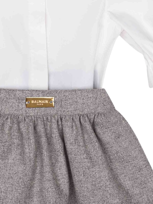 The Best Shops Balmain: シャツ - シャツ - グレー