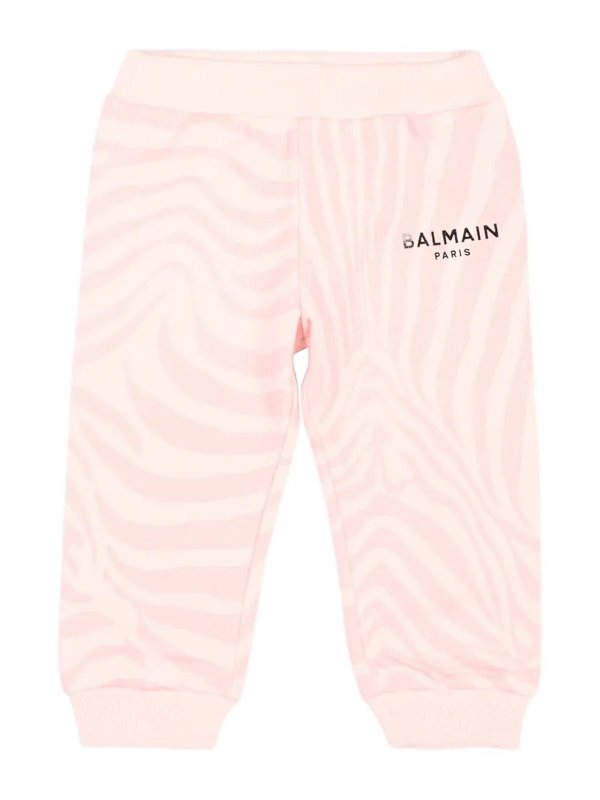 Balmain: カジュアルトラウザー - カジュアルパンツ - ヌードカラー