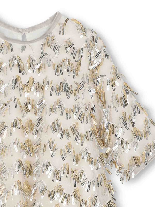 The Best Shops BILLIEBLUSH: ニーレングスドレス - 膝丈ドレス - 金