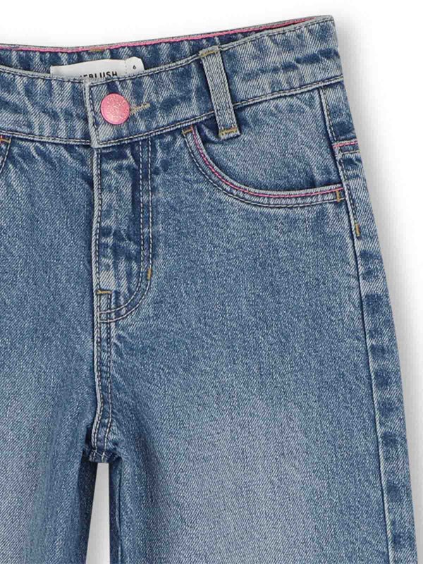 The Best Shops BILLIEBLUSH: Jeans Rectos - Vaqueros Rectos - Azul