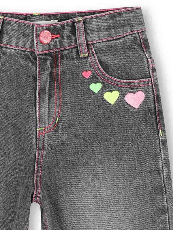 The Best Shops BILLIEBLUSH: Jeans Rectos - Vaqueros Rectos - Gris