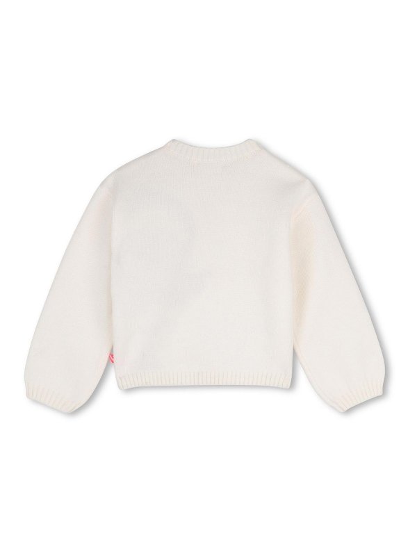 BILLIEBLUSH: Strickpullover mit Rundhalsausschnitt online - Rundhalspullover - Creme