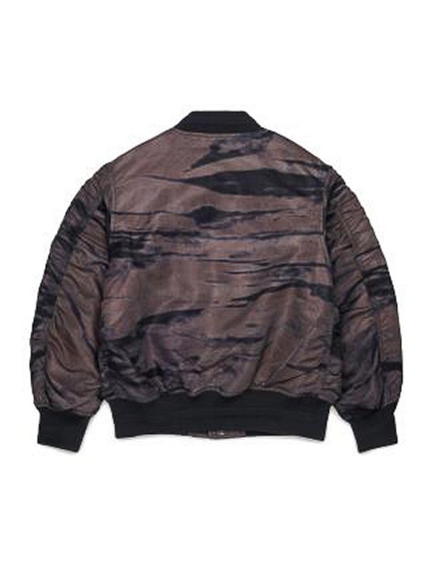 DIESEL: ボンバージャケット online - ボンバージャケット - ブラウン