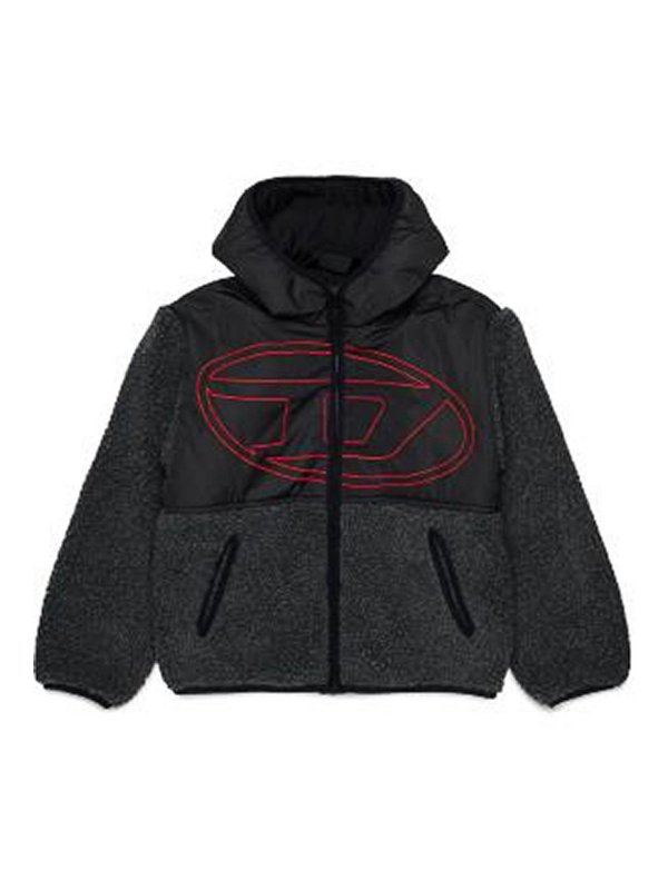 DIESEL: casual jackets - Jacket With Logo