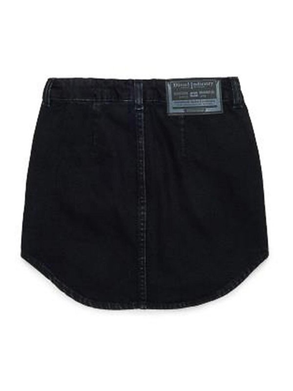 DIESEL: ニーレングススカート＆ミディ丈 online - 膝丈/ミディスカート - 黒