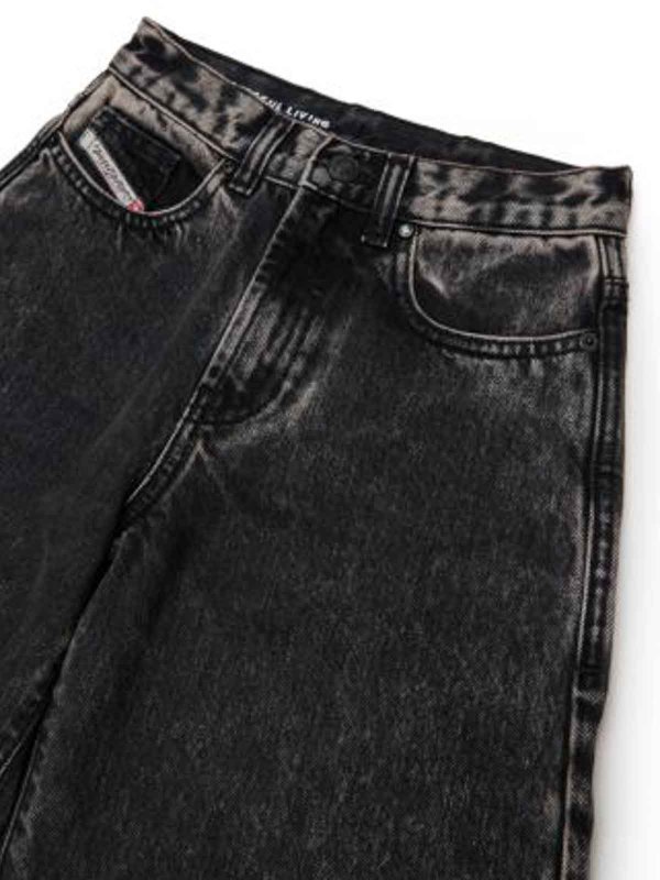 The Best Shops DIESEL: Jeans Rectos - Vaqueros Rectos - Negro