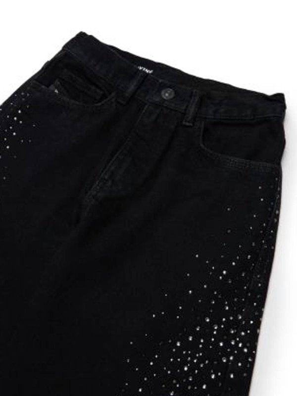 DIESEL: ストレートジーンズ online - ストレートジーンズ - 黒