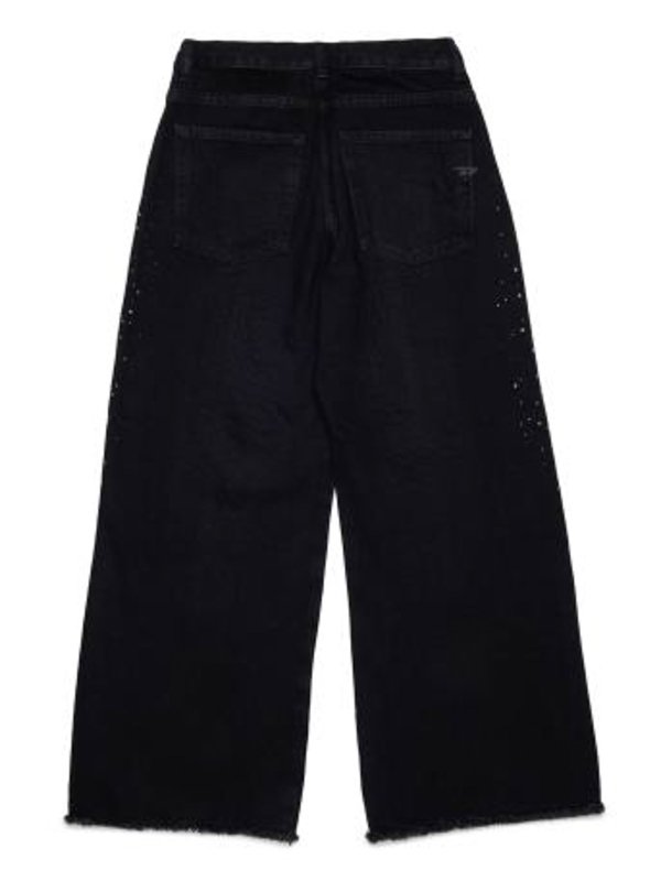 The Best Shops DIESEL: ストレートジーンズ - ストレートジーンズ - 黒