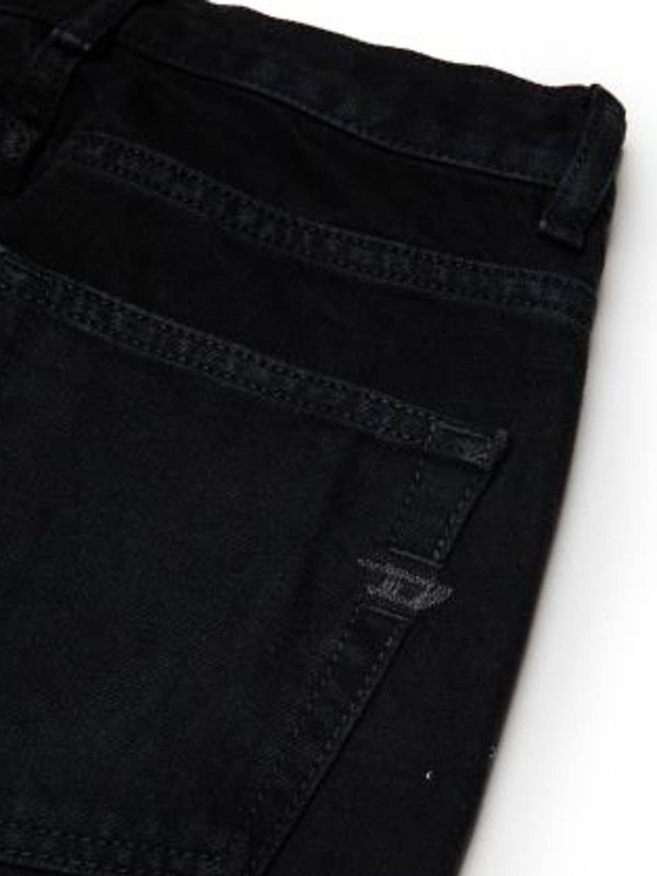 ストレートジーンズ - 黒 shop online: DIESEL
