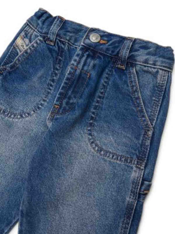 The Best Shops DIESEL: jeans dritti, a sigaretta - Jeans Con Logo