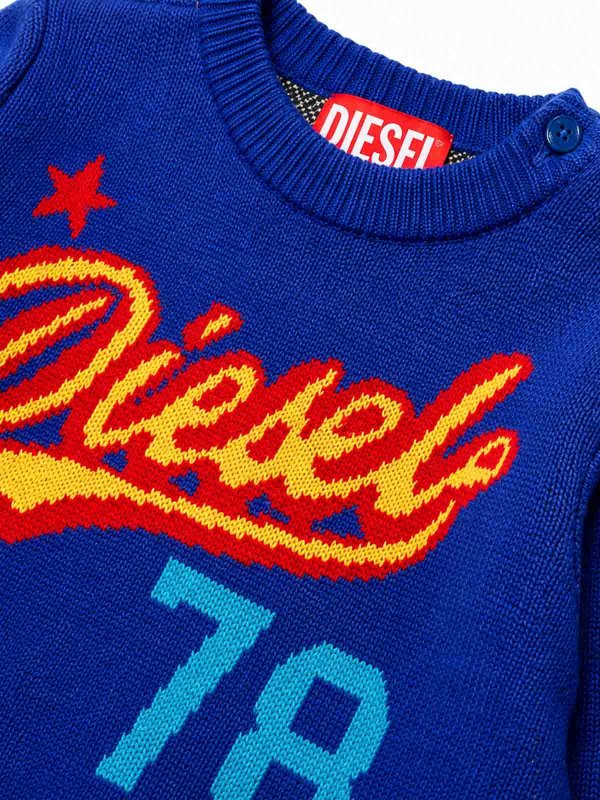 The Best Shops DIESEL: crew necks - Pullover With Print