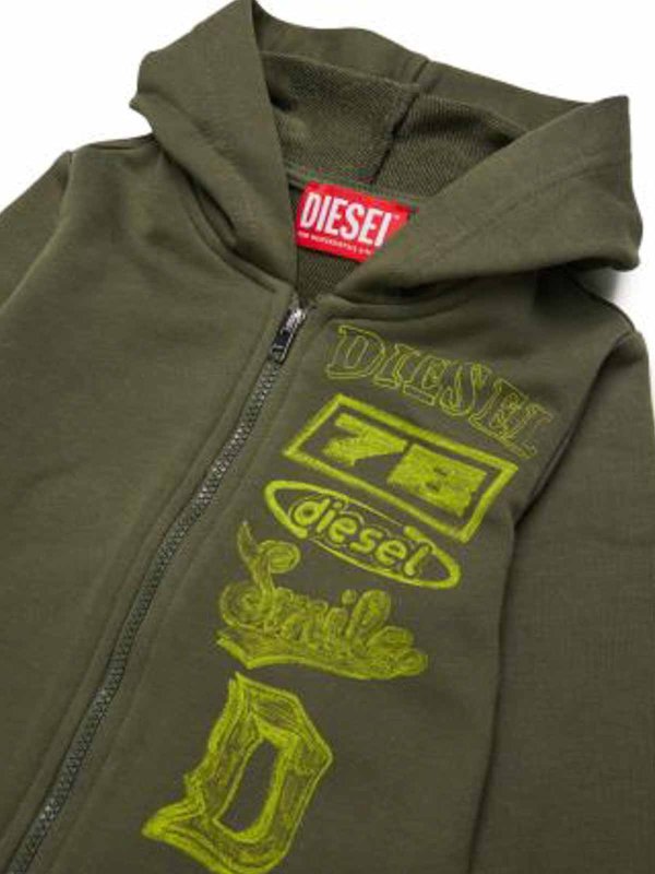 The Best Shops DIESEL: Sudaderas y suéteres - Sudadera - Verde