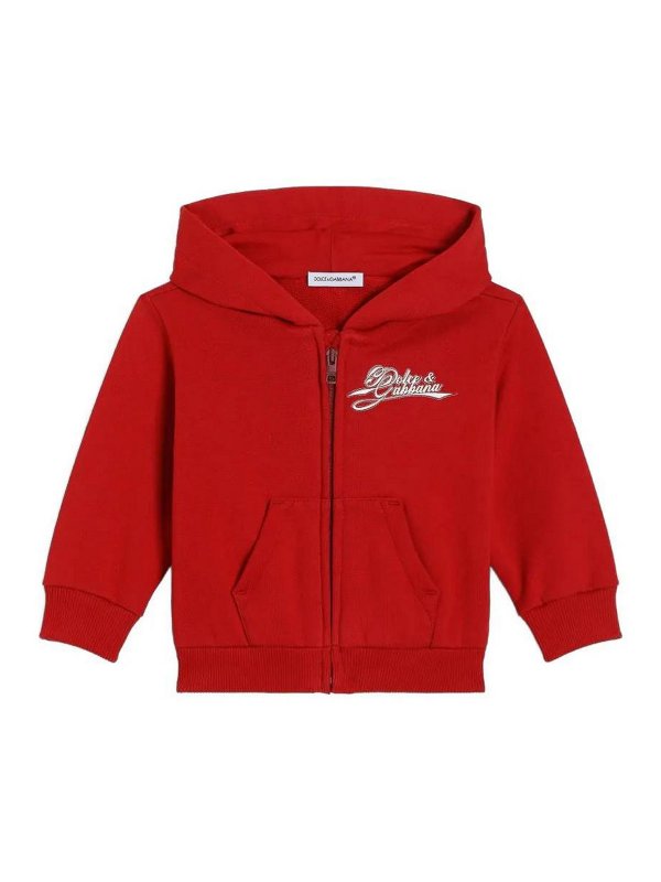 Dolce & Gabbana Jr: スウェット＆セーター - スウェットシャツ/セーター - 赤
